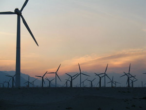 Wind Turbine in the San Gorgonio Pass