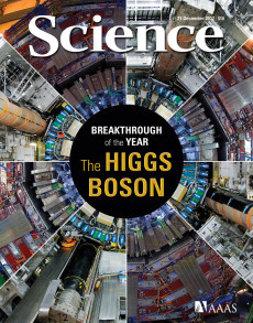 Color cover of Science Mag’s 2012 Breakthrough of the Year issue