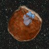 Visualization of Simulation of the expanding debris from a supernova explosion