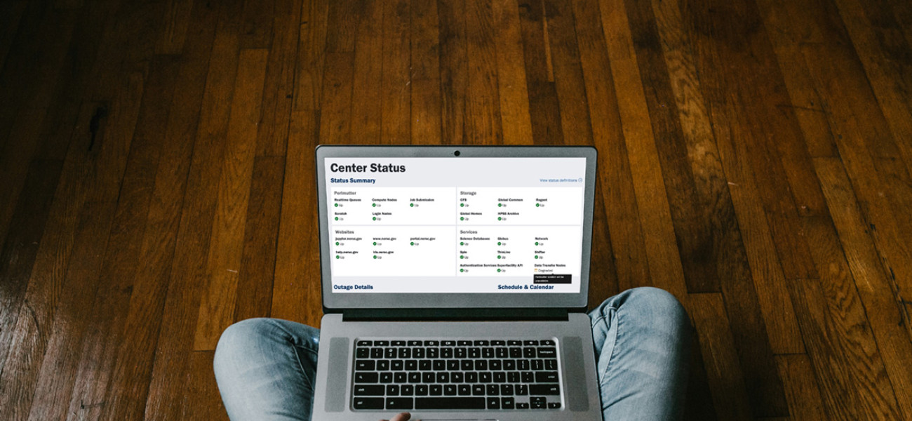 New Status Page decorative