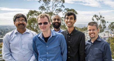 Five members of the Gordon Bell team from Berkeley Lab