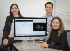 Photo of Kristin Persson, Nav Nidhi Rajput, and Xiaohui Qu