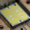 Photo of a multi-qubit chip