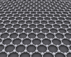 Color depiction of the structure of graphene