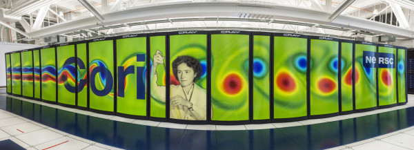Cori supercomputer at NERSC cori panorama 1997x723