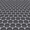 Color depiction of the structure of graphene