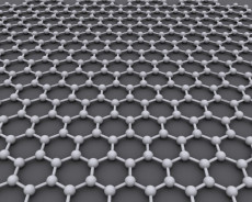 Color depiction of the structure of graphene