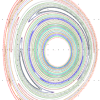 Color visualization of virtual plasma