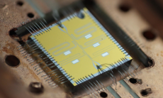Photo of a multi-qubit chip